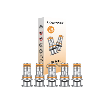 Résistances UB MTL 0.8/1.2Ω (5pcs) - Lost Vape