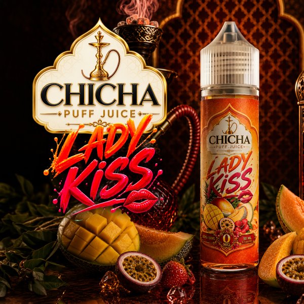 Lady Kiss 0mg 50ml - Chicha Puff Juice
