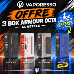 3 Armour Octa Boxes Purchased, 1 Armour Octa Box Free - Vaporesso [Offer]