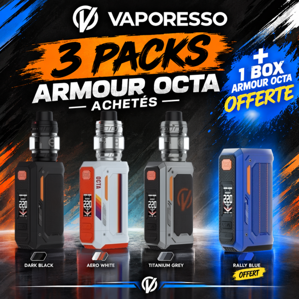 3 Armour Octa Kits Purchased, 1 Armour Octa Mod Free - Vaporesso [Offer]