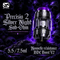 Precisio 2 Sub-Ohm 7.5ml Silver Night Limited Edition - BD Vape