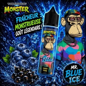 Mr Blue (Blueberry Blackcurrant) 0mg 50ml - Monster by Tornadoliq