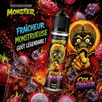 Cola Dragon 0mg 50ml - Monster by Tornadoliq