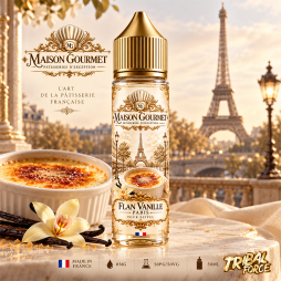 Flan Vanille 0mg 50ml - Maison Gourmet by Tribal Force
