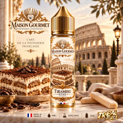 Tiramisu 0mg 50ml - Maison Gourmet by Tribal Force