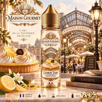 Lemon Tart 0mg 50ml - Maison Gourmet by Tribal Force