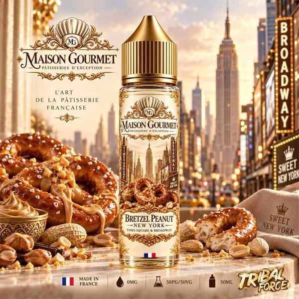 Bretzel Peanut 0mg 50ml - Maison Gourmet by Tribal Force