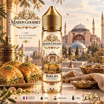 Baklava 0mg 50ml - Maison Gourmet by Tribal Force