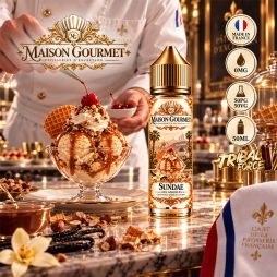Sundae 0mg 50ml - Maison Gourmet by Tribal Force