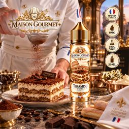 Tiramisu 0mg 50ml - Maison Gourmet by Tribal Force