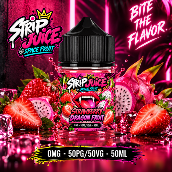 Strawberry Dragon Fruit 0mg 50ml - Strip Juice by Space Fruit