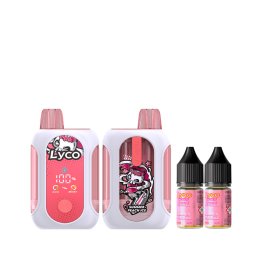 Mini Box 80K + 2 E-liquids 1000mAh 20ml / 20mg - Lyco