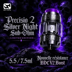 Precisio 2 Sub-Ohm 7.5ml Silver Night Limited Edition - BD Vape