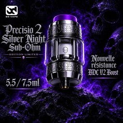 Precisio 2 Sub-Ohm 7.5ml Silver Night Limited Edition - BD Vape