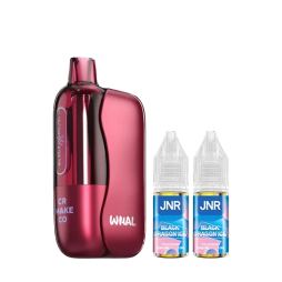 Whale 38K + 2 E-liquids 1000mAh 20ml / 2% - JNR