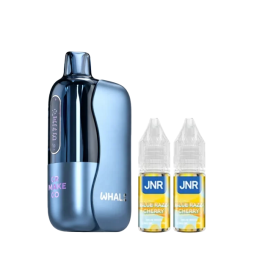 Whale 38K + 2 E-liquids 1000mAh 20ml / 2% - JNR