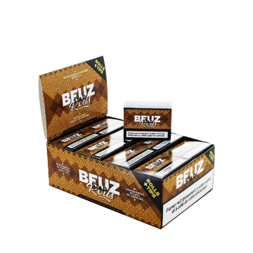 SLIM STAR ROLLING PAPER ROLLS + FILTER TIPS (16PCS) - BEUZ