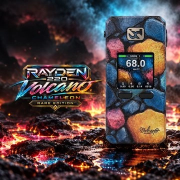 Mod Rayden 220 Volcano Chameleon Stone Rare Edition 1000pcs - BD Vape
