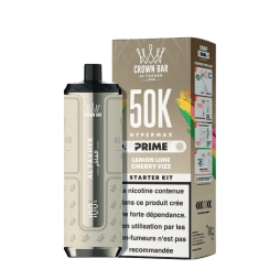 Starter Kit Hypermax Prime 50k 1000mAh 20ml / 6mg - Crown Bar by Al Fakher