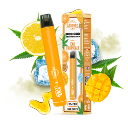 Pod Rechargeable Eau Tropicale - Wilo x Greeneo
