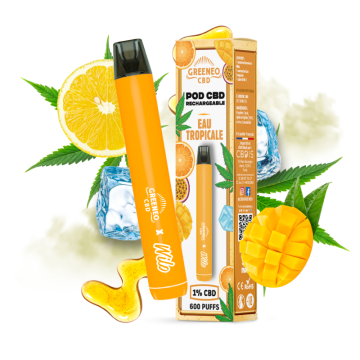 Pod Rechargeable Eau Tropicale - Wilo x Greeneo