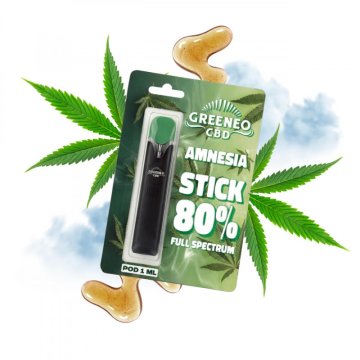 Pen Stick AMNESIA 280mAh 80% 1ml - Greeneo