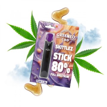 Pen Stick Skittlez 280mAh 80% 1ml - Greeneo