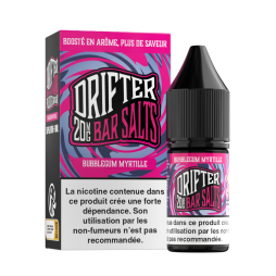 Bubblegum Myrtille Nic Salt 20mg 10ml - Drifter