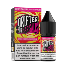 Citron Vert Framboise Cerise Nic Salt 20mg 10ml - Drifter