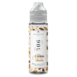 N°306 Cookie Coco Classic 0mg 50ml - Maître Vapotier