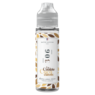 N°306 Cookie Coco Classic 0mg 50ml - Maître Vapotier