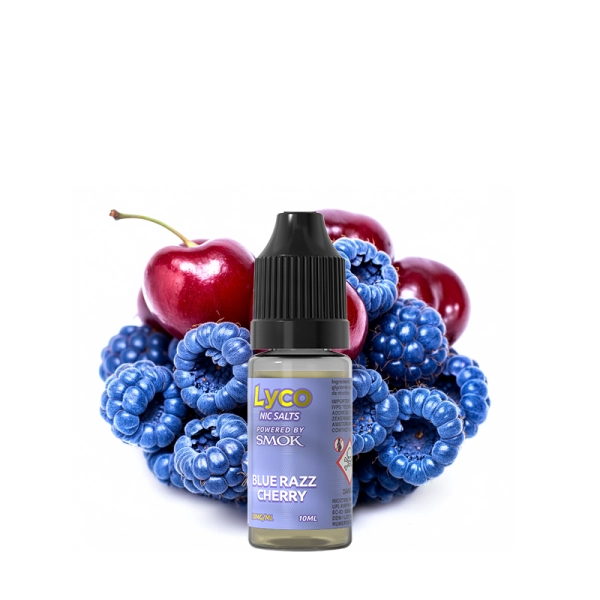 Blue Razz Cherry Nic Salt 20mg 10ml - Lyco by Smoktech