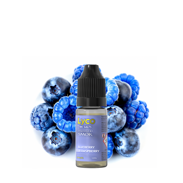 Blueberry Sour Raspberry Nic Salt 20mg 10ml - Lyco by Smoktech