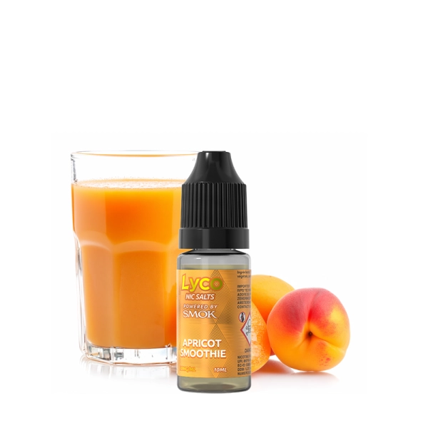 Apricot Smoothie Nic Salt 20mg 10ml - Lyco by Smoktech