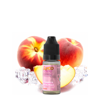 Summer Peach Ice Nic Salt 20mg 10ml - Lyco by Smoktech
