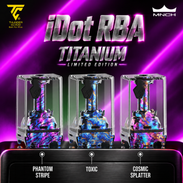 iDot RBA Titanium Limited Edition - Thunder Cloud x Monarchy