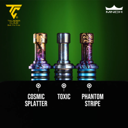 510 Drip Tip iDot RBA - Thunder Cloud x Monarchy
