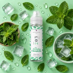 N°203 La Menthe Chlorophylle 0mg 50ml - Maître Vapotier