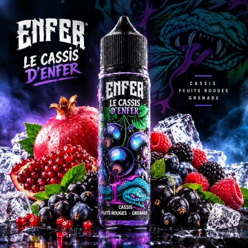 Le Cassis d'ENFER 0mg 50ml - Les Fruits d'ENFER by ENFER