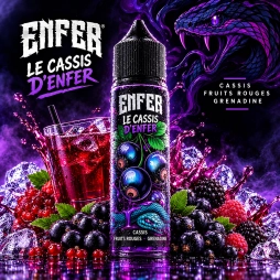 Le Cassis d'ENFER 0mg 50ml - Les Fruits d'ENFER by ENFER
