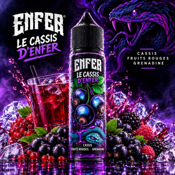 Le Cassis d'ENFER 0mg 50ml - Les Fruits d'ENFER by ENFER
