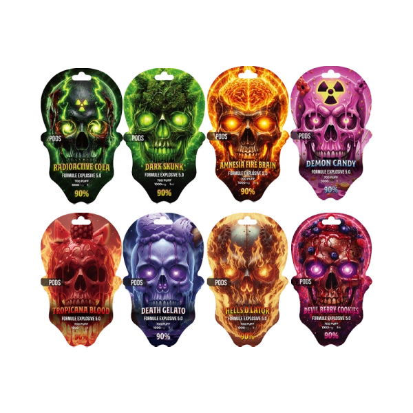 Cartouche 700 Puff CSA - Skull Vape by Formule Explosive