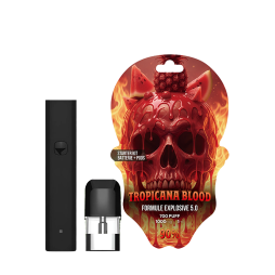 Starter Kit 700 Puff CBD - Skull Vape By Formule Explosive