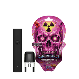 Starter Kit 700 Puff CBD - Skull Vape By Formule Explosive