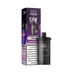 Cartouches Pré-Remplies Hypermax Prime 10+10ml / 6mg (2pc) - Al Fakher