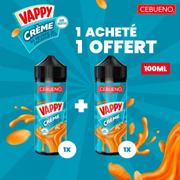 1 Vappy Purchased, 1 Free 0mg 100ml - Cebueno
