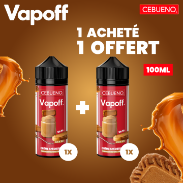 1 Vapoff Acheté, 1 Offert 0mg 100ml - Cebueno
