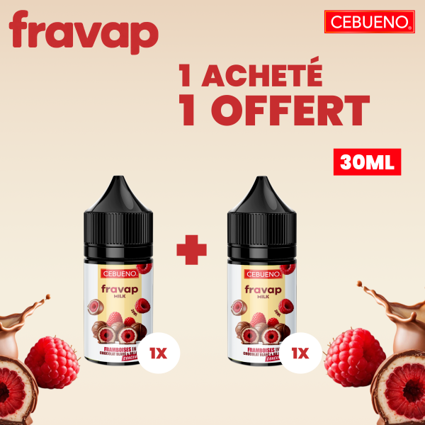 1 Concentré Fravap Acheté, 1 Offert 30ml - Cebueno