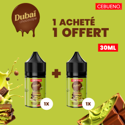 1 Concentré Dubaï Chocovape Acheté, 1 Offert 30ml - Cebueno
