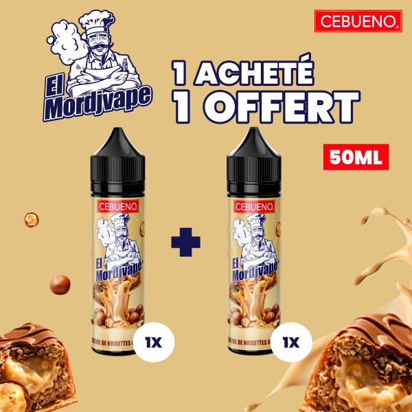 1 El Mordjvape Purchased, 1 Free 0mg 50ml - Cebueno